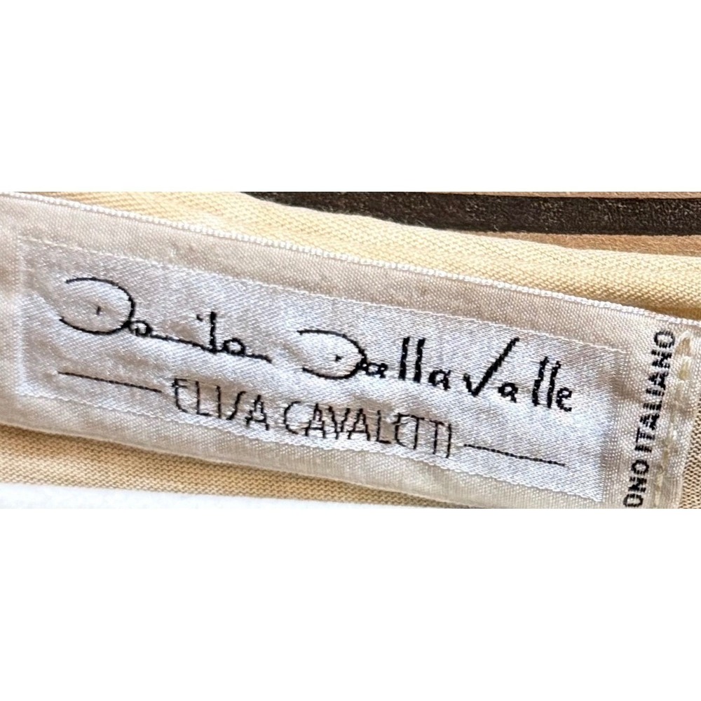 Elisa Cavaletti Daniela Dallavalle Beige Lagenlook Zip Long Sleeve Top Italy - Picture 2 of 11